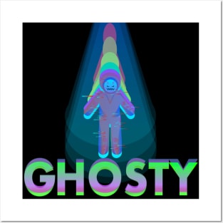 Cyber GHOSTY Posters and Art